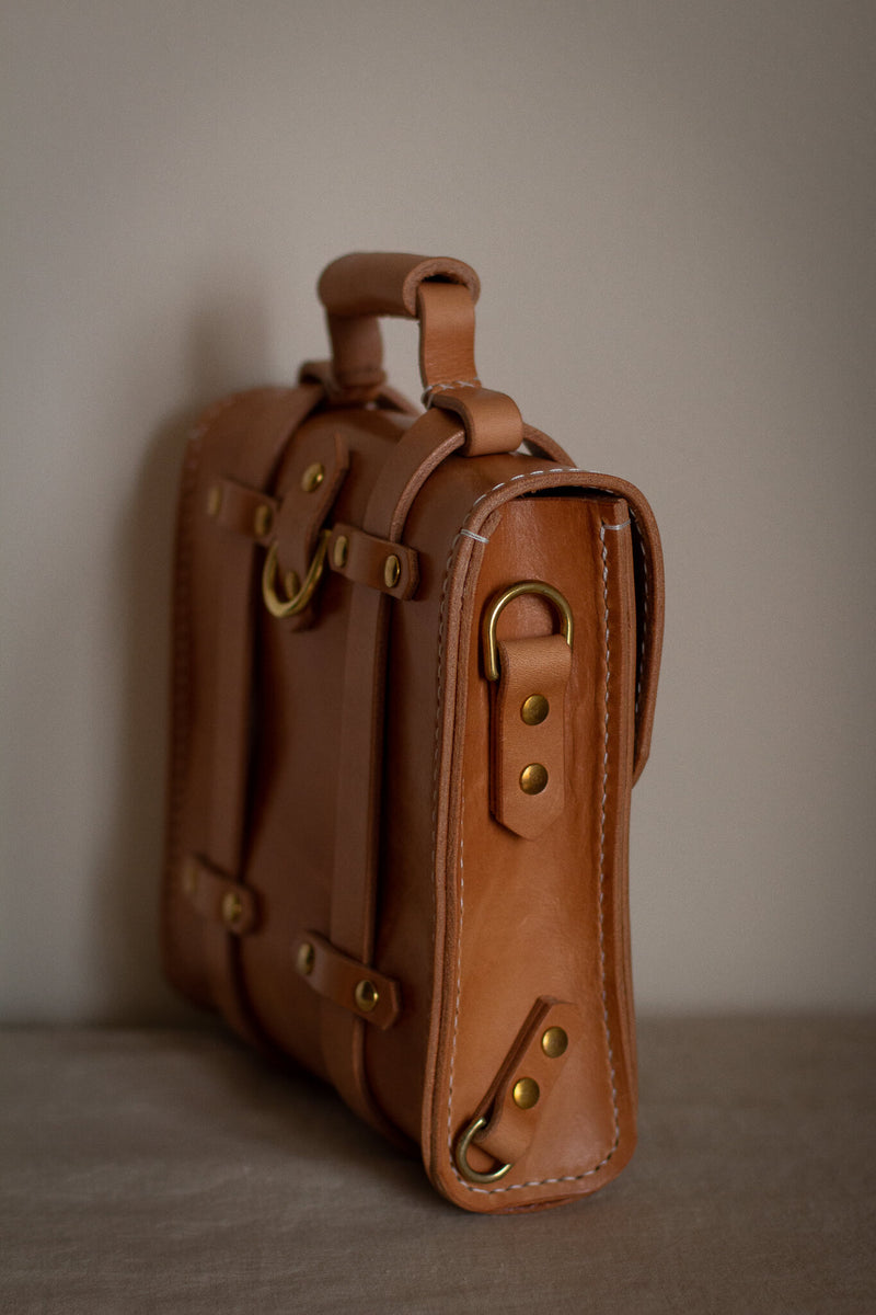 back small leather backpack made in canada