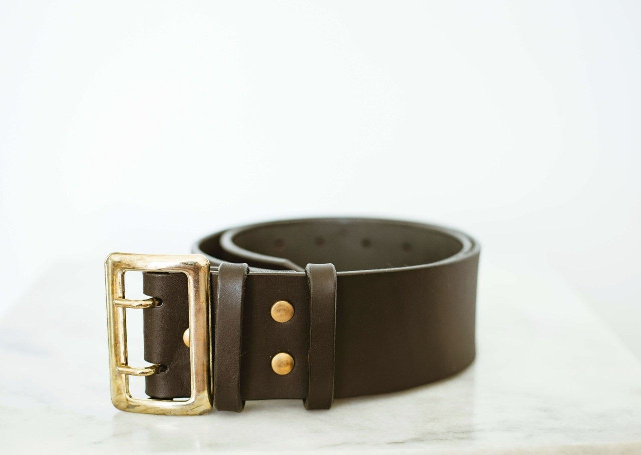 Draft Harness Solid Brass  Custom Leather Toronto – Sadelmager Design House