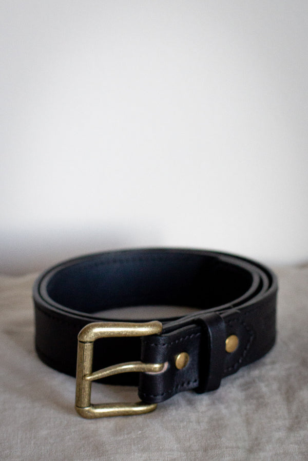 Made in canada leather belt saddle maker toronto