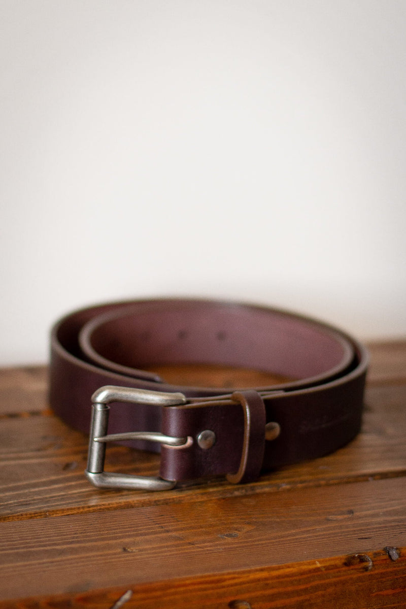 vegetable tanned leather belt canada