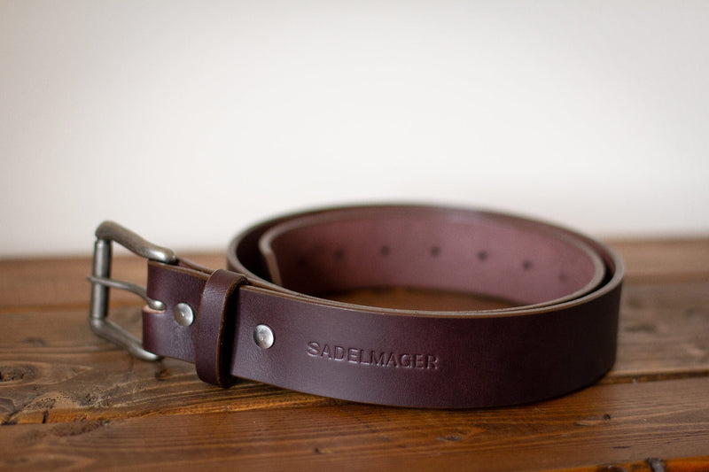 made in our sustainable leather shop toronto belt
