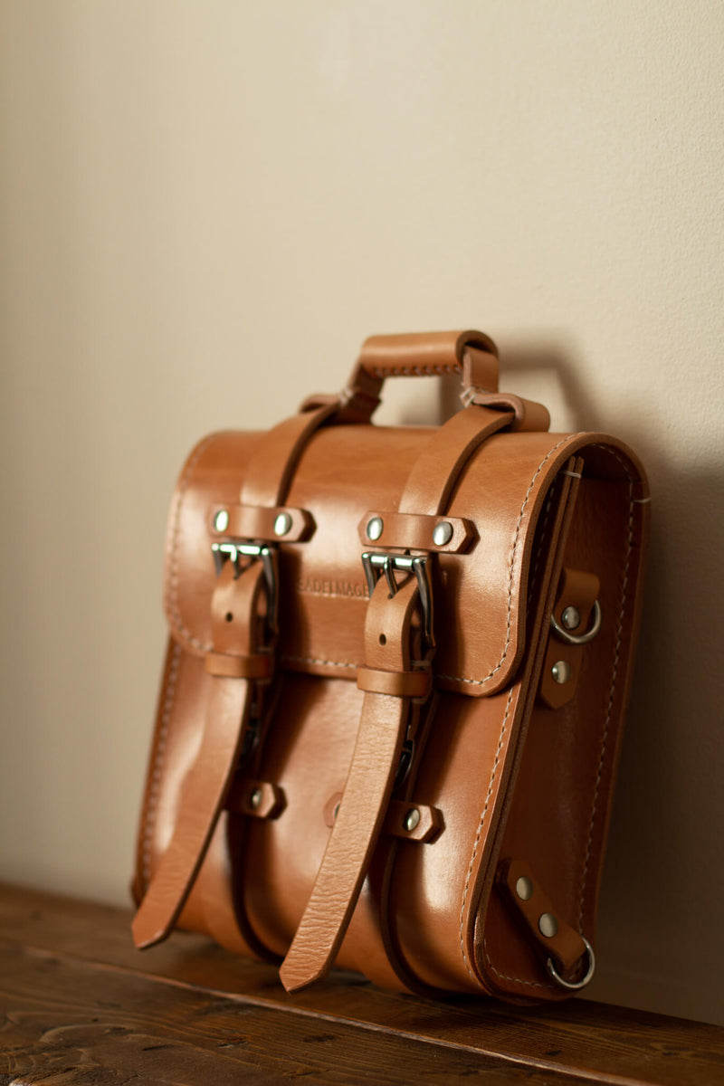 leather satchel made in canada
