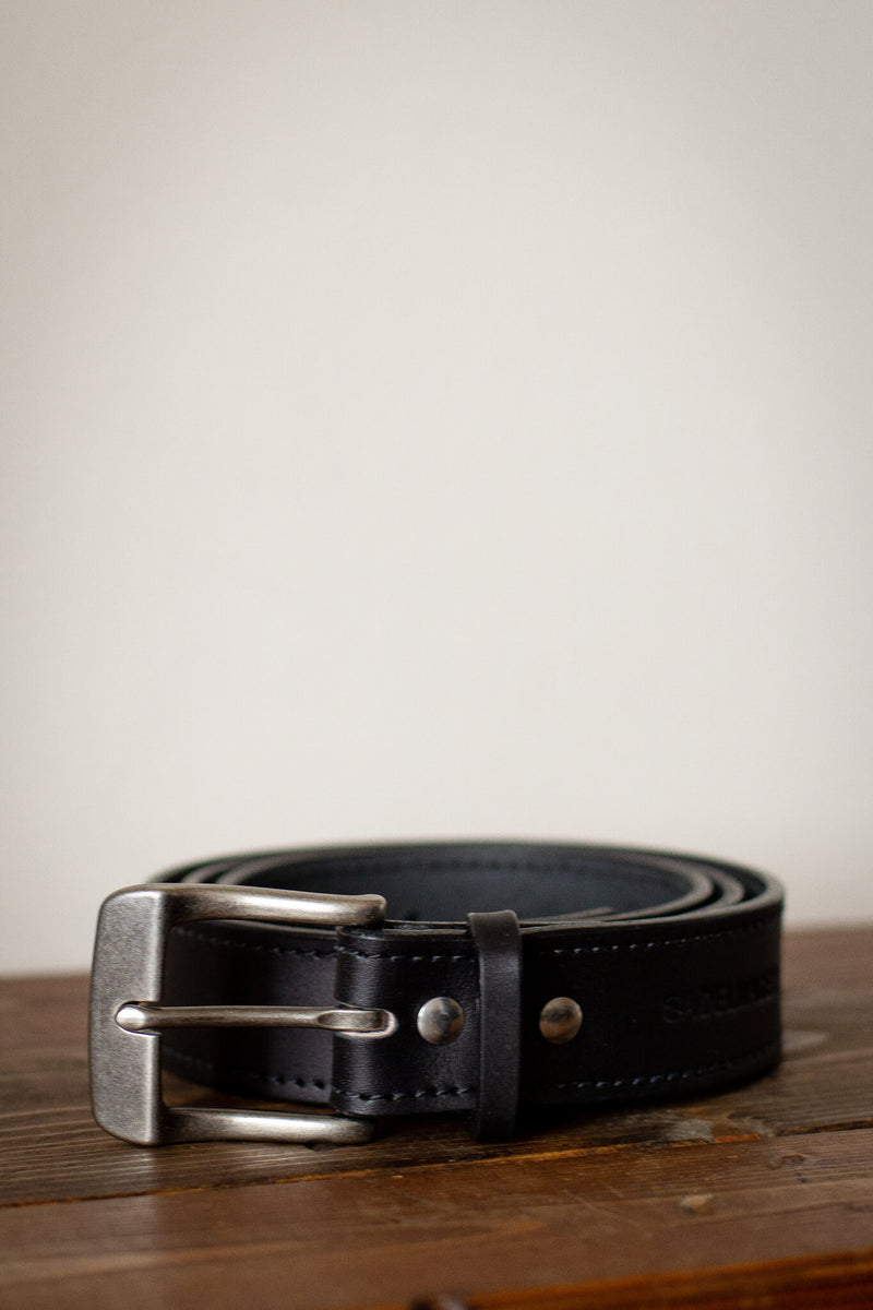 made in canada solid leather belt