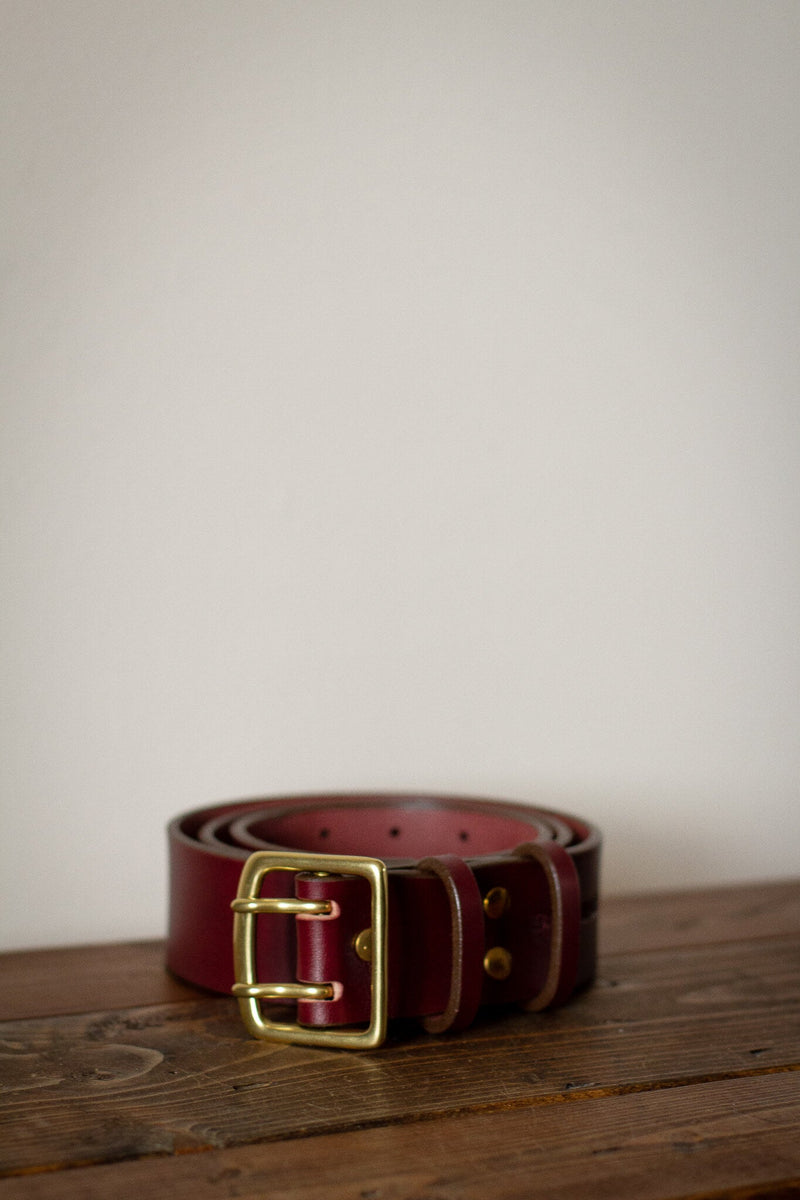 made in canada leather belt