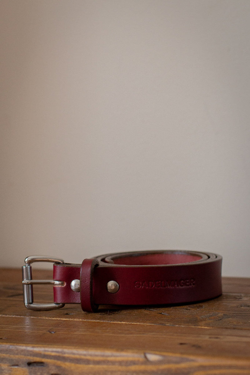 saddle maker genuine leather belt