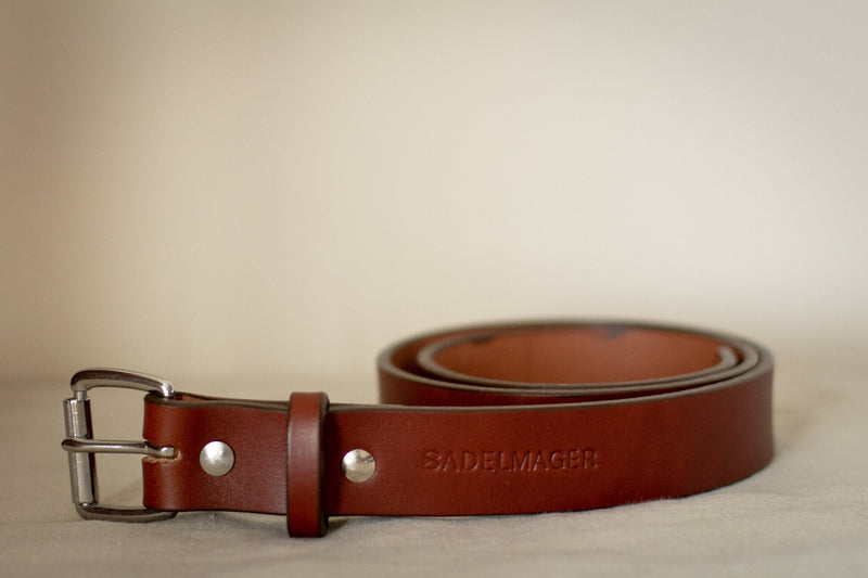 genuine made in canada leather belt