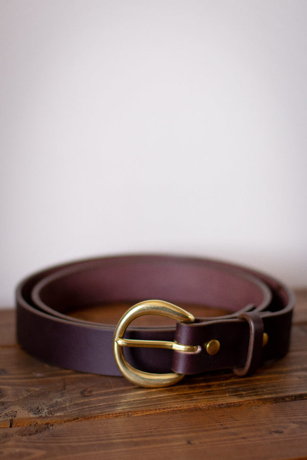 leather made in canada belt 