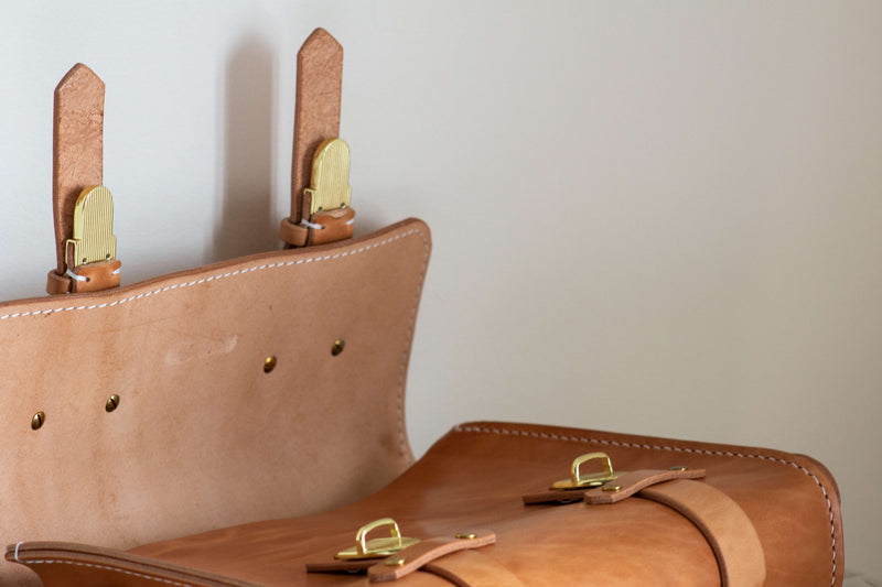 made in canada leather satchel