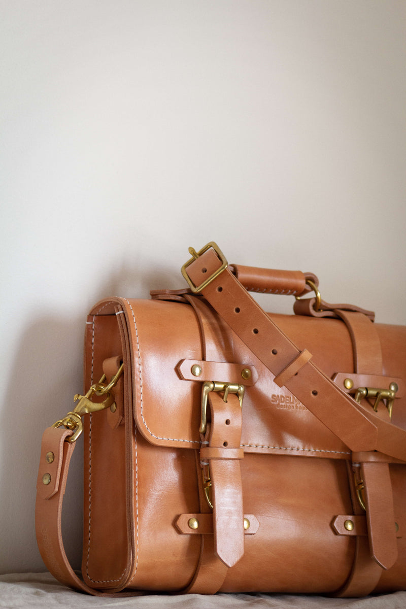 leather bag made in canada