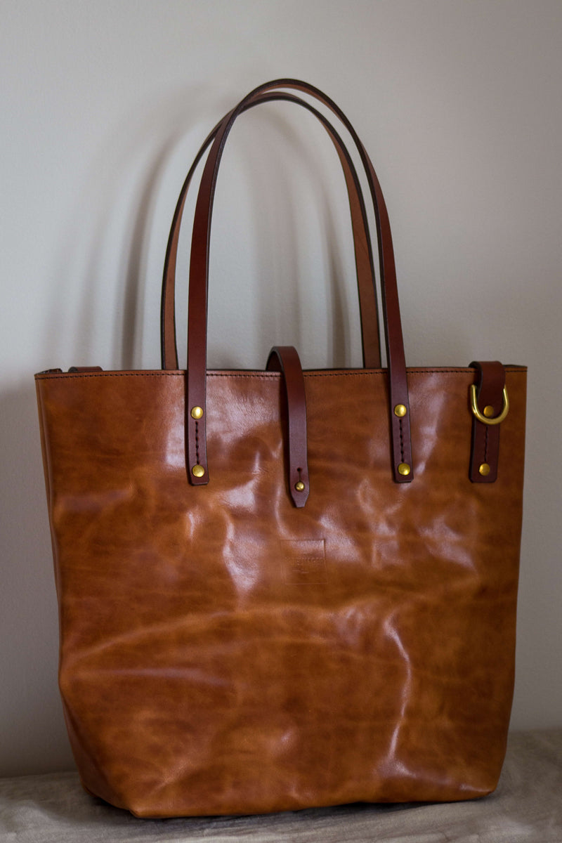 front leather tote bag canada